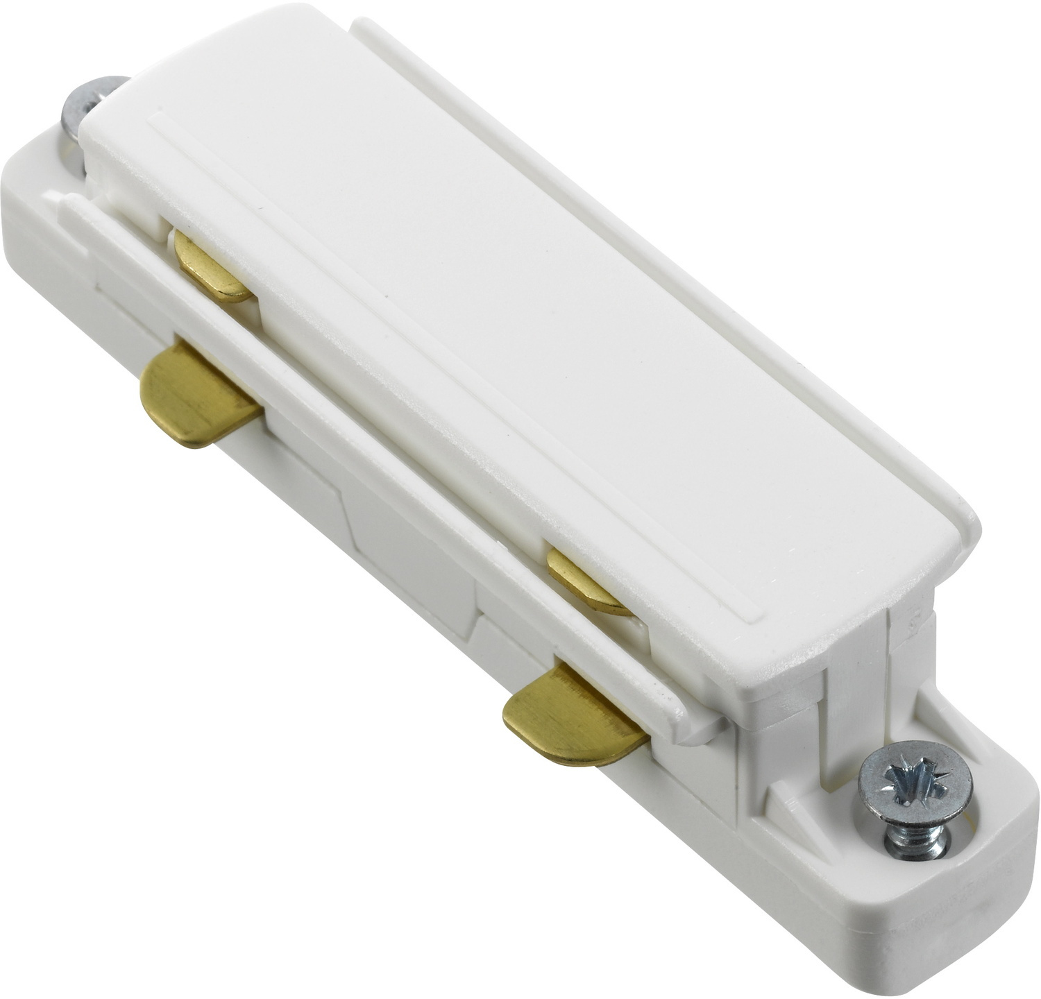 GB21-3 Straight connect Global 1-phase track white