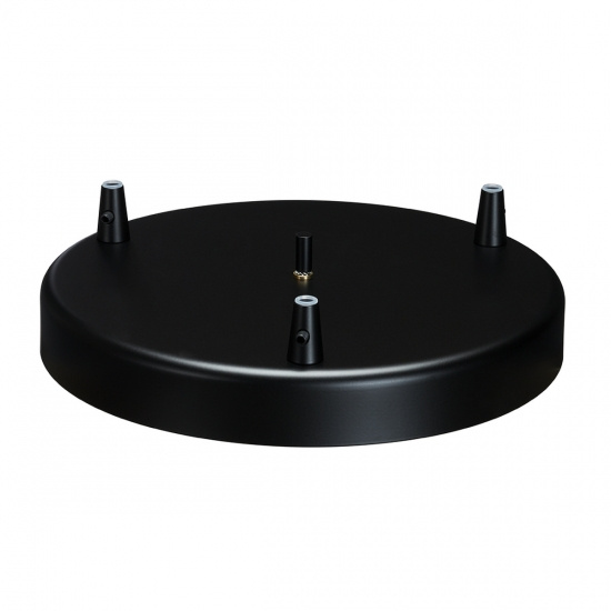 Takrondell f�r 3 pendlar D330 mattsvart