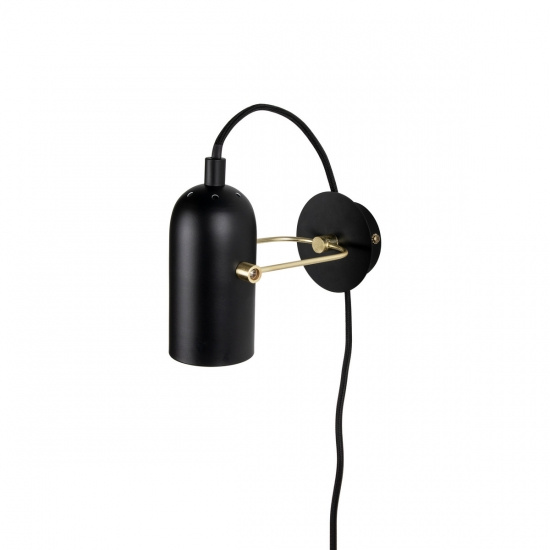 V�gglampa Swan mini Svart