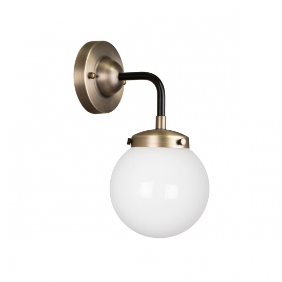 V�gglampa Alley 1 IP44 Antikm�ssing/vit