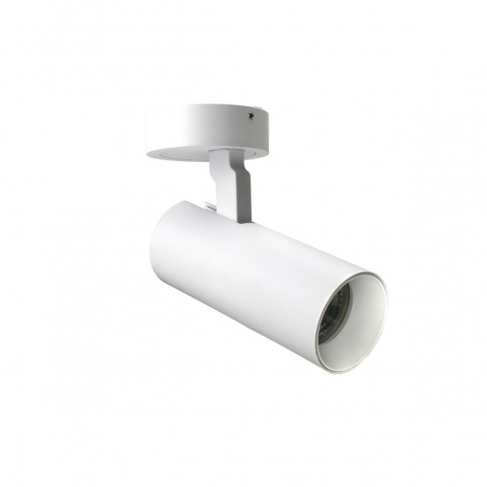 Pipe 10W Vit Tak Spot med vit ring