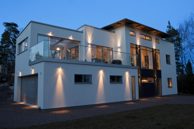 BOK.08 Utomhus V�gg Black