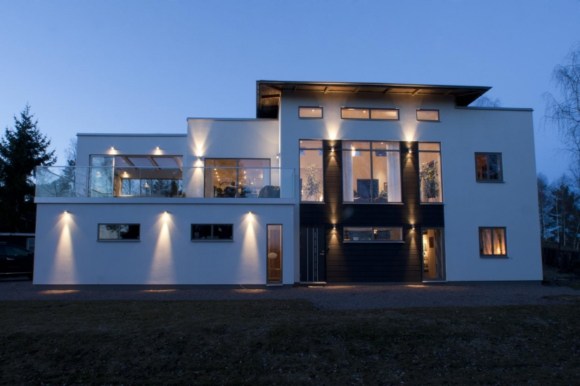 BOK.12 Lampa Utomhus V�gg Alu