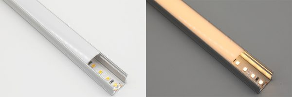 CR1616 corner opal matte diffuser