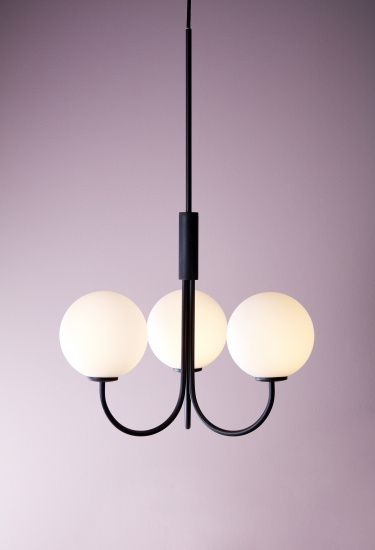 Ballon Krona svart G9