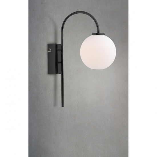 Ballon v�gglampa svart G9 