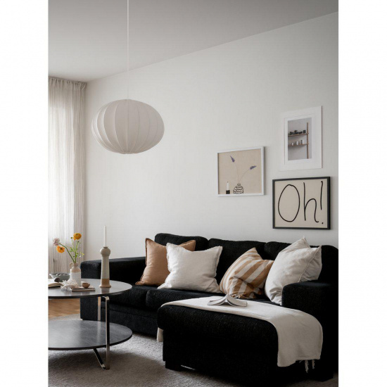 Taklampa Hilma Vit, 40cm. Inkl. sladd