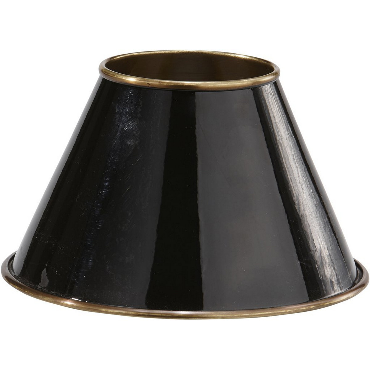 Classic M�ssingsk�rm, Svart/Antikm�ss 19cm