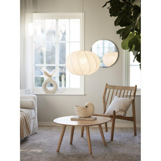 Olivia Taklampa, Twist vit 50cm