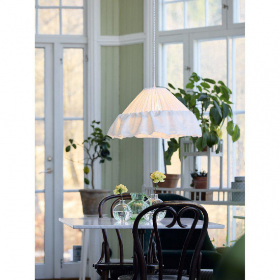 STINA Taklampa - Classico Vit 40cm - inkl upph�nge