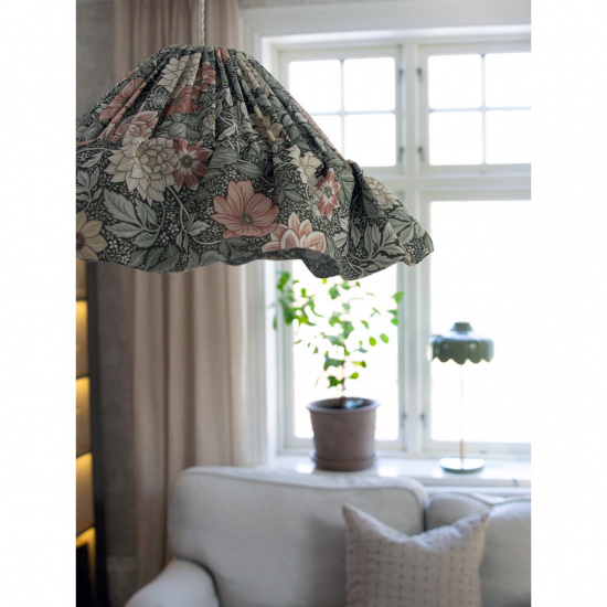 STINA Taklampa, Dahlia Gr�n - Diameter 40cm