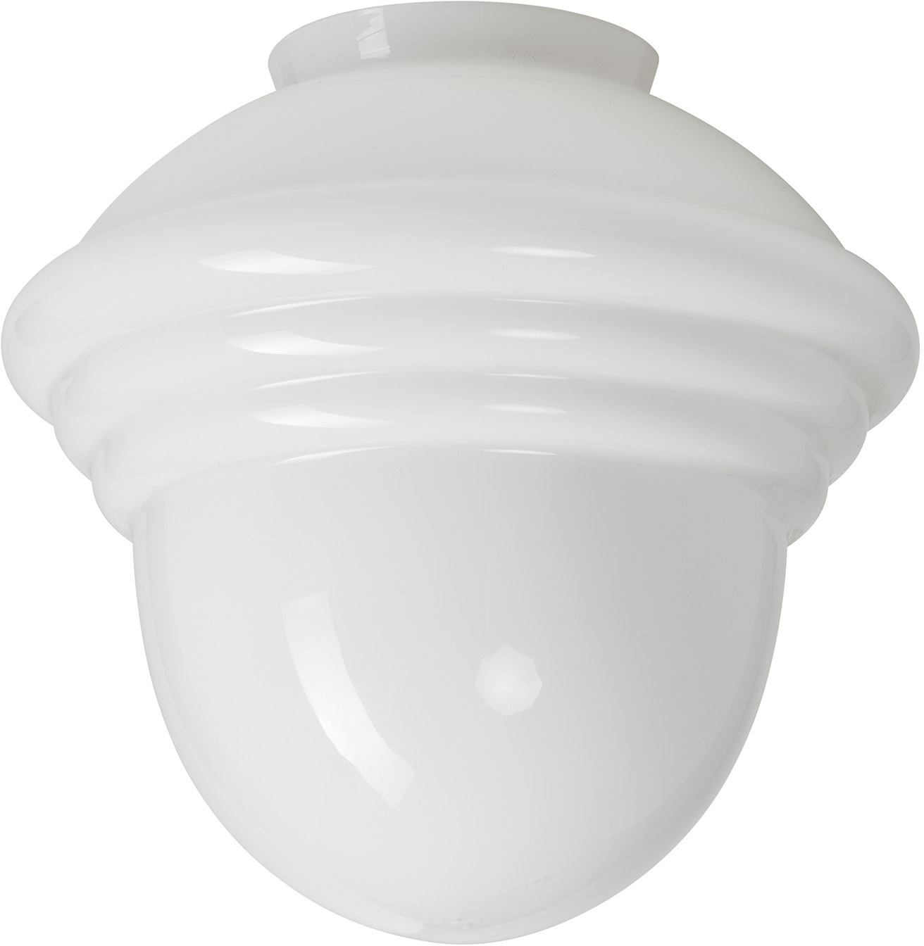 Orsa Blomma Glas / vit � 24